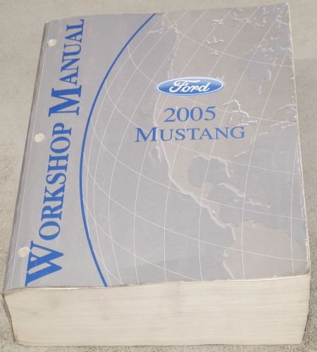 2005 genuine ford mustang workshop service shop manual