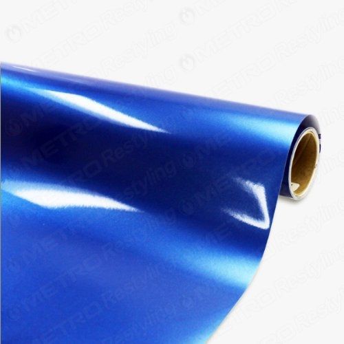 5ft x 1ft (5 sq/ft) 3m gloss blue metallic g227 scotchprint car wrap vinyl film