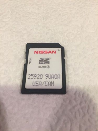 2015-2017 Nissan MURANO SD Navi card 25920 9UA0A Latest Update, image 1