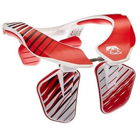 Atlas air neck brace (medium, tornado red)