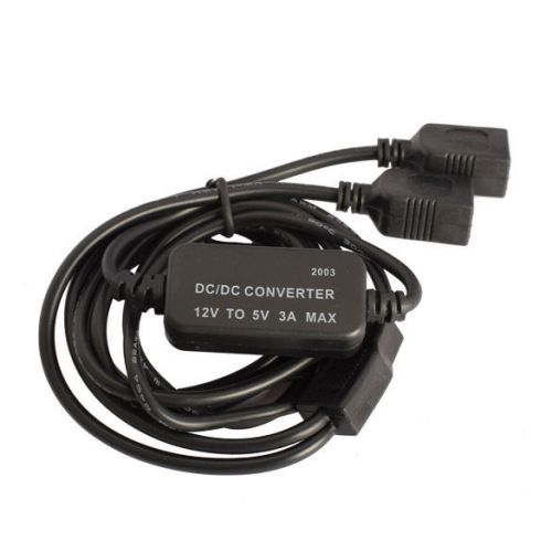 12v to 5v 3a 15w double usb dc-dc buck converter step down module ahah