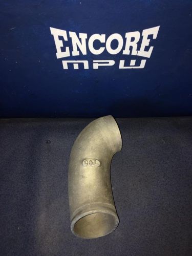 1986-1993 ford mustang c&amp;l 76mm aluminum cold air inlet intake tube maf 5.0l 302