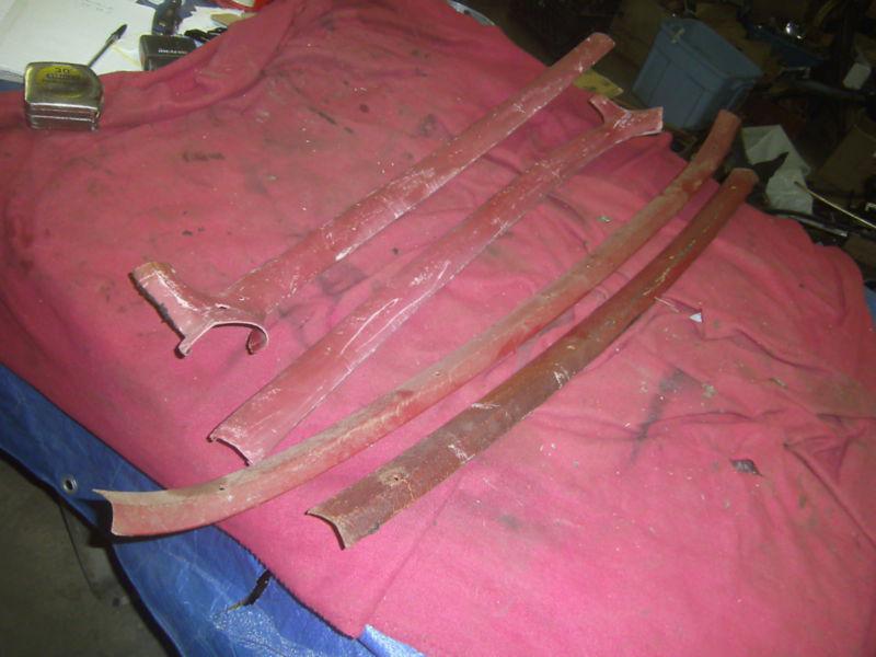 Buy ORIGINAL GM FULL SET RED CARMINE CAMARO TRANS AM HEADLINER TRIM PANEL HEAD LINER in Spencer