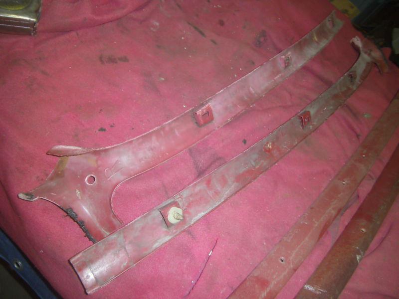 Buy ORIGINAL GM FULL SET RED CARMINE CAMARO TRANS AM HEADLINER TRIM PANEL HEAD LINER in Spencer