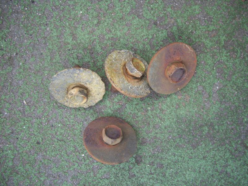 70-81 trans am firebird inner fender sub frame attaching bolt set nice 77 se