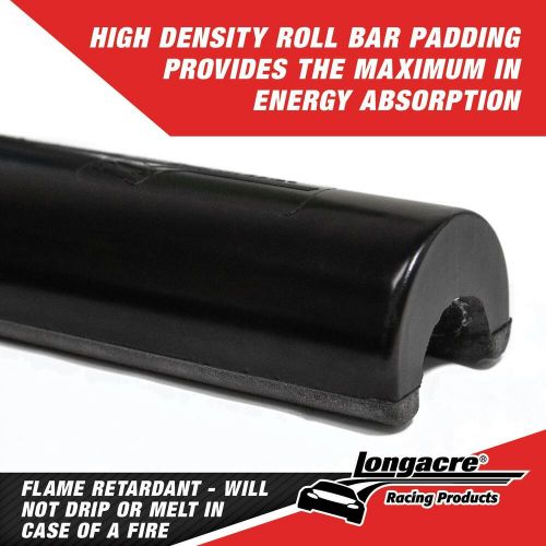 Longacre 65162 High Density Black 36" Length Roll Bar Padding, for 1.5" & 1.75", US $30.99, image 2