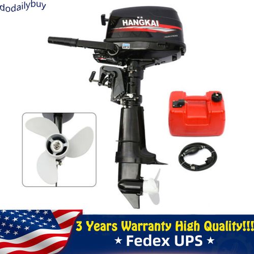 HANGKAI 6.5HP 4Stroke Outboard Motor Fishing Boat Engine CDI Water Cooling 123CC, US $747.12, image 3