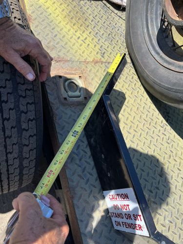 TRAILER FENDER GUARD BLACK FINISH - STEEL - LARGE, US $89.99, image 5