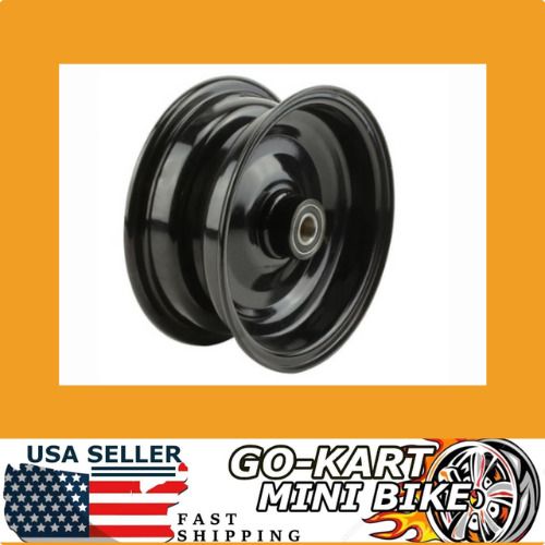 6" x 2.5" front rim assembly for coleman ck100 &amp; sk100 go-kart  - s1