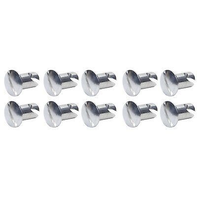 Ti22 performance oval head dzus buttons .550 long 10 pack tip8104