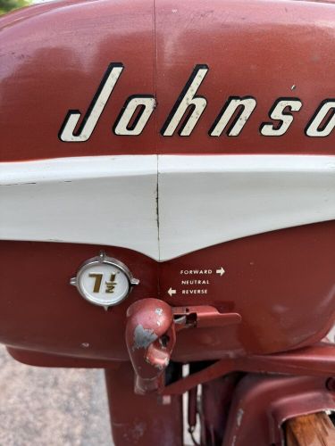 1956 Johnson Outboard 7.5hp Sea Horse Motor Vintage Original Condition, US $1,100.00, image 4