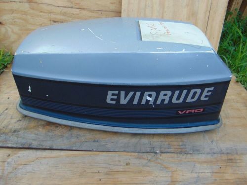 Vintage 1980s OMC Evinrude 40 HP VRO Outboard Hood Cowl Housing Shroud, US $49.99, image 7