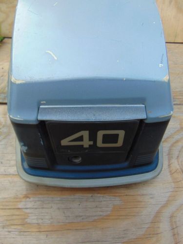 Vintage 1980s OMC Evinrude 40 HP VRO Outboard Hood Cowl Housing Shroud, US $49.99, image 8