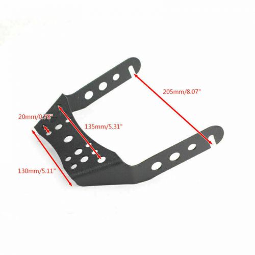 6" atv light bar bracket mount for z400 ltr450 kfx400 yfz raptor 350 zx f1