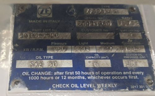 ZF Marine 325-1A , 1.73:1, Transmission / Gearbox, US $14,950.00, image 15
