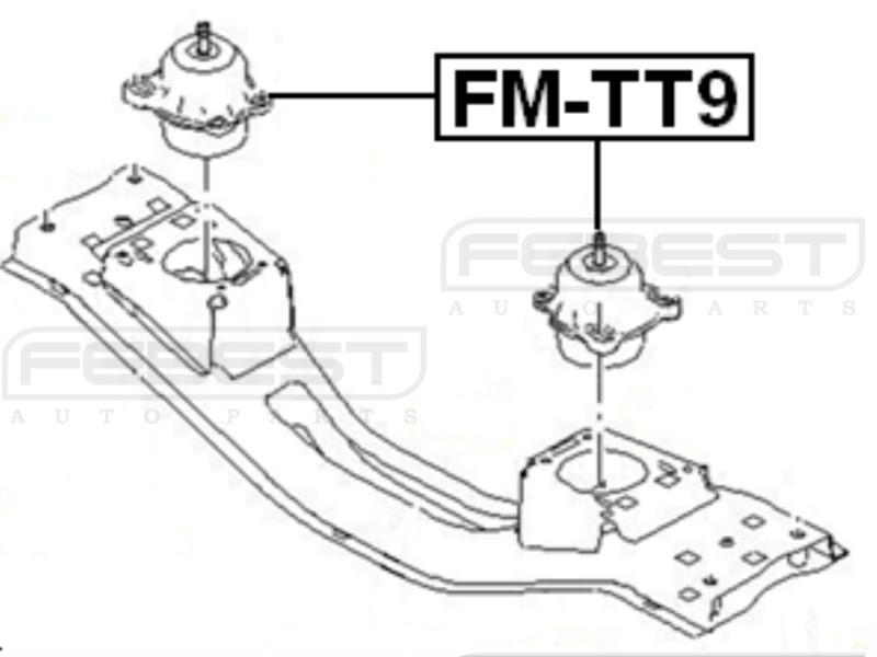 ENGINE MOUNT - FORD TRANSIT TT9 2006- OEM 4571417, US $43.95, image 2