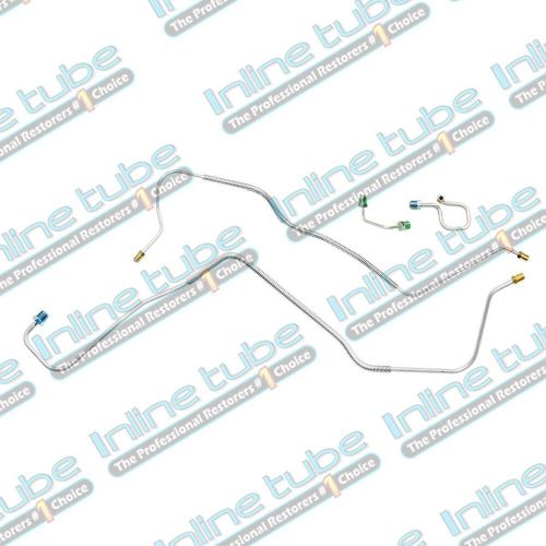 1971 Chevrolet GMC C10 C15 Truck 2WD Power Disc Master Cylinder Line Set Steel, US $45.00, image 8