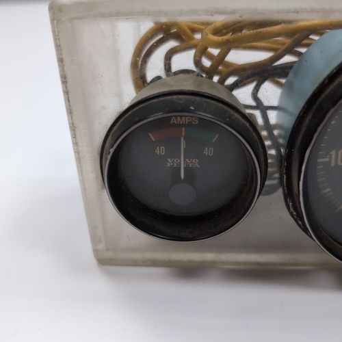 VINTAGE VOLVO PENTA INSTRUMENT DASH PANEL 1970's VDO GAUGES, US $99.99, image 7
