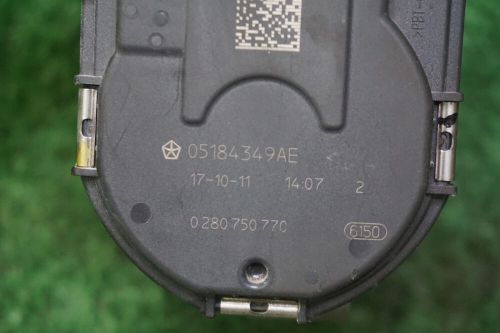 2018 DODGE CHARGER 3.6L THROTTLE BODY OEM 05184349AE, US $45.61, image 2