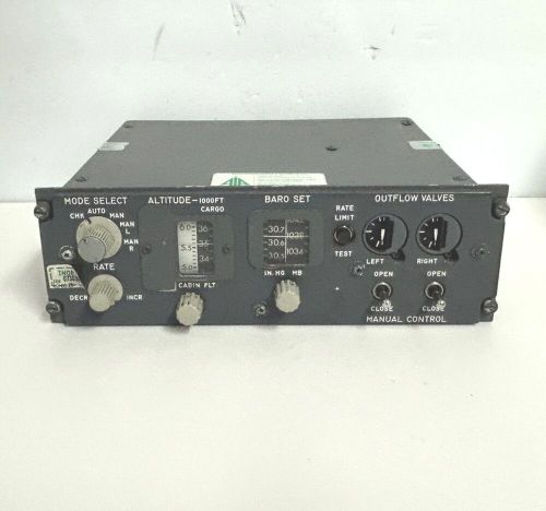 Boeing 747 cabin pressure selector panel p/n 710298-7