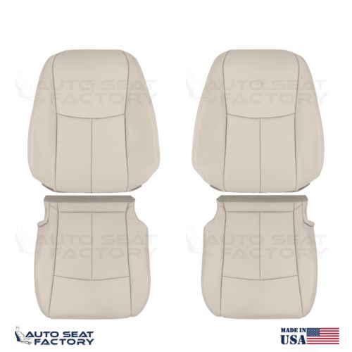 2014 - 2020 Fits Infiniti Q50 LEFT & RIGHT Wheat Vinyl SOLID Seat Covers 4PCS, US $649.49, image 17