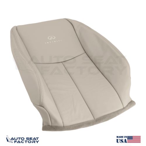 2014 - 2020 Fits Infiniti Q50 LEFT & RIGHT Wheat Vinyl SOLID Seat Covers 4PCS, US $649.49, image 31