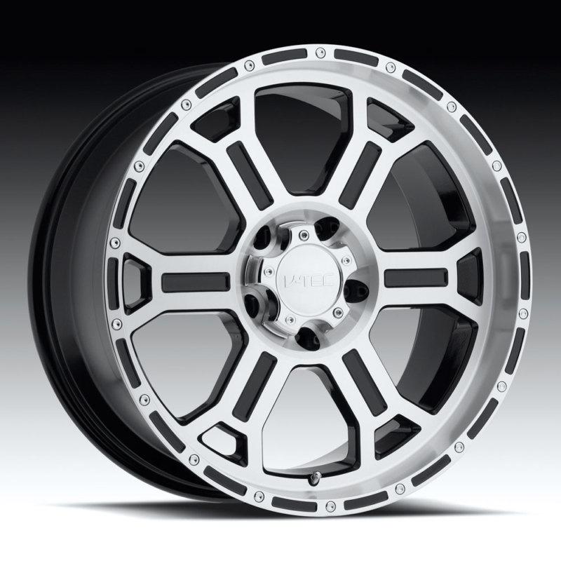 17" inch 6x135 black machined wheels rims 6 lug ford f150 expedition