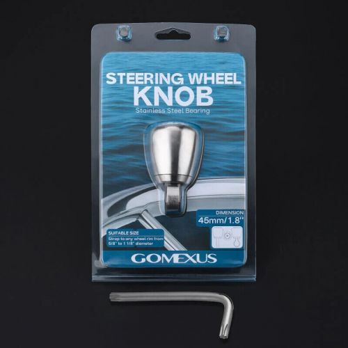 Gomexus Boat Steering Wheel Knob,316 Stainless Steel Suicide Wheel Knob Spinner, AU $89.95, image 2