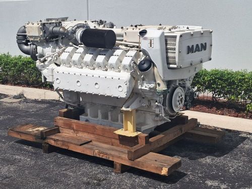 MAN V-12 1800, Marine Diesel Engine, V-12 1800 HP @ 2300 RPM, US $69,950.00, image 11