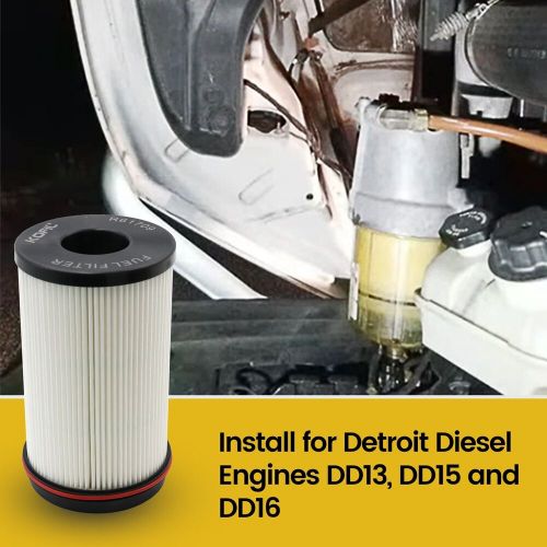 6-R61709 Fuel Filter Water Separator Element For DD13 DD15 Diesel Engine FS20176, US $75.60, image 6