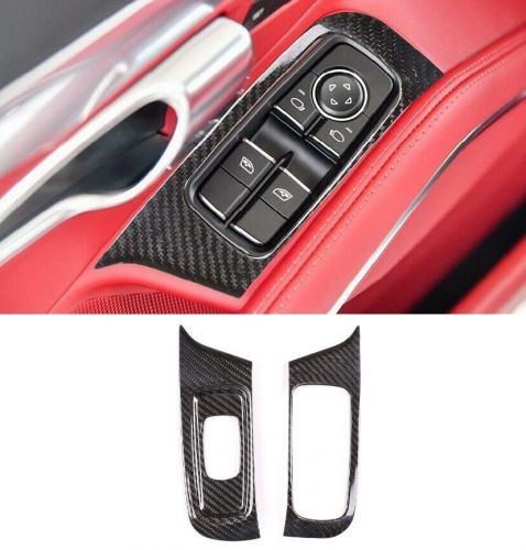 Carbon Fiber Window Switch Panel Cover For Porsche 718 Boxster Cayman 2016-2020-, US $, image 7