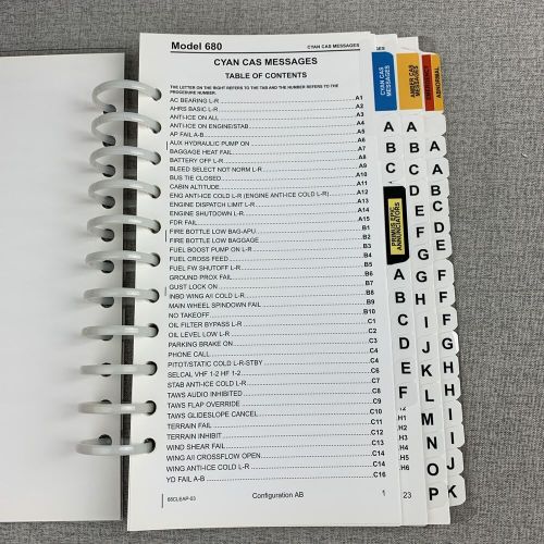 Flight safety citation sovereign model 680 normal emergency pilots' checklist