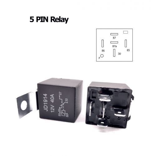 5x 12V 40A 5Pin Car Relay Switch Harness Socket Waterproof Automotive SPDT, US $9.99, image 11