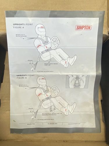 Simpson 5 Point Harness, US $300.00, image 2