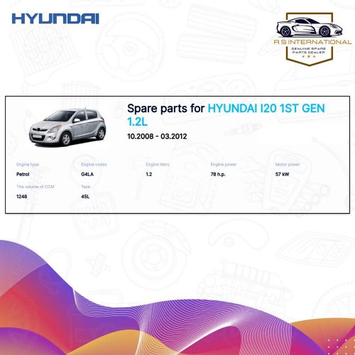 OEM GENUINE MIRROR LIGHT TURN SIGNAL INDICATOR LAMP LH HYUNDAI I20 1ST GEN 1.4L, US $64.75, image 4