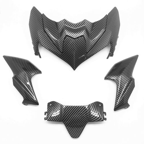 Front Nose Headlight Fairing Cowls Set Carbon Fiber For KAWASAKI Z 900 2020 2021, US $309.00, image 3