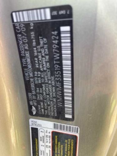 Tail Light DRIVER SIDE FITS 2007-2010 MINI COOPER 406904, US $88.00, image 2