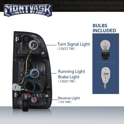 Fit For 00-2006 Toyota Tundra Tail Lights Brake Parking Lamps Left & Right Smoke, US $38.91, image 9