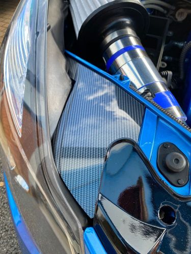 Vauxhall Opel Corsa D (inc VXR) - Slam Panel End Covers - Carbon Effect Plastic, US $, image 5