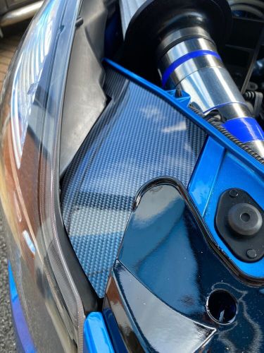 Vauxhall Opel Corsa D (inc VXR) - Slam Panel End Covers - Carbon Effect Plastic, US $, image 6