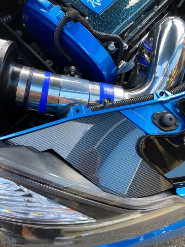 Vauxhall Opel Corsa D (inc VXR) - Slam Panel End Covers - Carbon Effect Plastic, US $, image 7