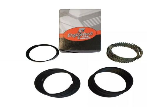 Moly piston rings set for 1999-2006 chevrolet gen iii 364 6.0l lq4 lq9