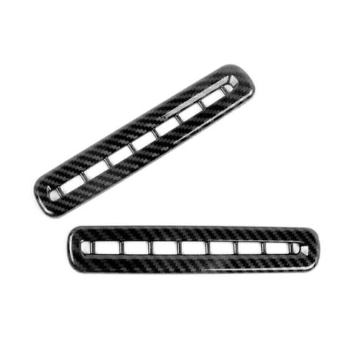 For Dodge Challenger 2015-2019 18 17 2pcs Carbon Fiber Front Air Vent Cover Trim, US $23.10, image 2