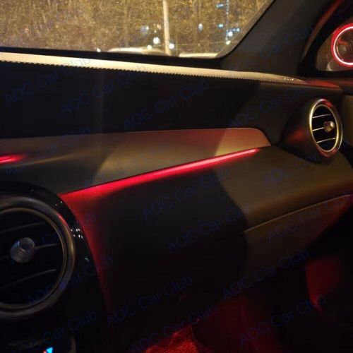 3colors LED Co-pilot Dash Cover Ambient Light For Mercedes BenzC300 C43 C63 W205, US $72.50, image 5