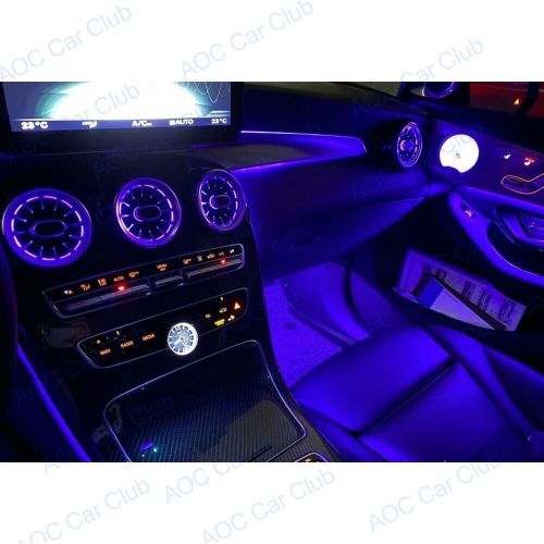 3colors LED Co-pilot Dash Cover Ambient Light For Mercedes BenzC300 C43 C63 W205, US $72.50, image 9