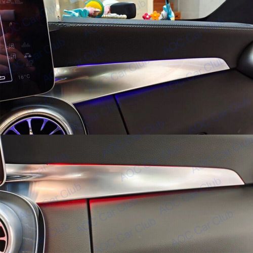 3colors LED Co-pilot Dash Cover Ambient Light For Mercedes BenzC300 C43 C63 W205, US $72.50, image 13