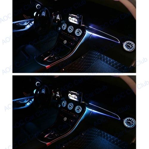 3colors LED Co-pilot Dash Cover Ambient Light For Mercedes BenzC300 C43 C63 W205, US $72.50, image 14