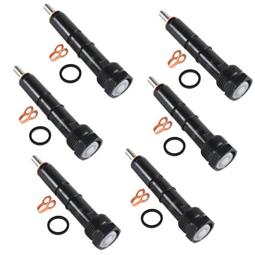 6PCS Marine Injectors For BOSCH 300 Cummins 50HP 12 Valve 0432133864 5.9L, US $80.83, image 7