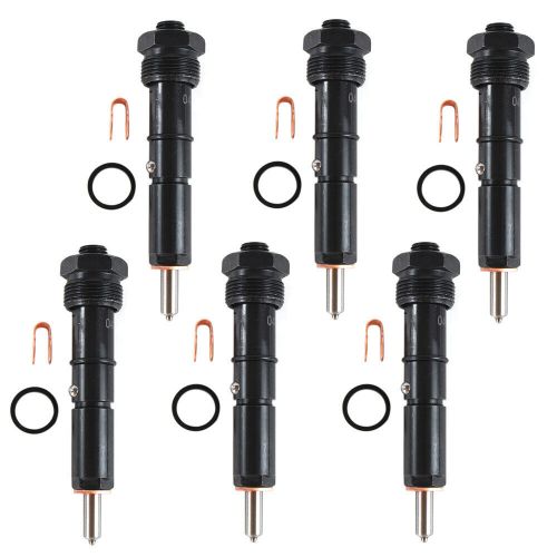 6PCS Marine Injectors For BOSCH 300 Cummins 50HP 12 Valve 0432133864 5.9L, US $80.83, image 10