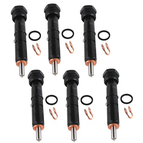 6PCS Marine Injectors For BOSCH 300 Cummins 50HP 12 Valve 0432133864 5.9L, US $80.83, image 12